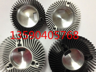 工業(yè)散熱鋁型材 大小太陽花電子散熱器鋁型材擠壓加工 鋁型材加工