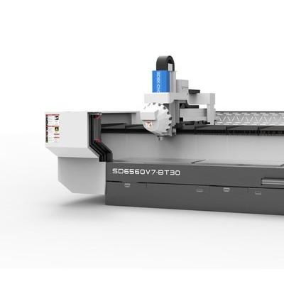 6.5米高速型材加工中心SD6560V7-BT30 高速鋁型材加 大型高光機 高速鋁型材加工中心  龍門加工中心