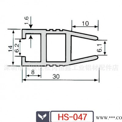 H型工業鋁型材.珠海工業鋁型材