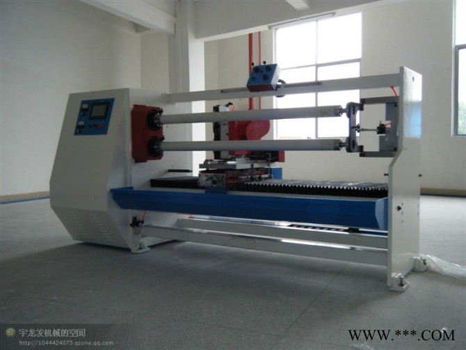 生產(chǎn)廠家直接供應(yīng)全自動雙管雙刀分切機，機器采用伺服系統(tǒng) 定位，并配以滾珠絲桿實現(xiàn)連續(xù)高精度傳動