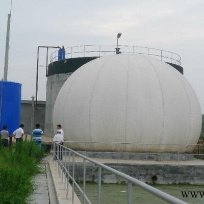 青島海越雙膜氣柜污水養殖場垃圾滲漏液餐廚沼氣發酵沼氣儲氣柜