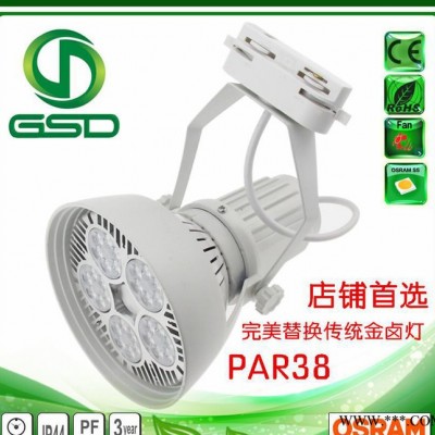 2015新款 30珠LEDpar38軌道燈 更高工藝—電泳/