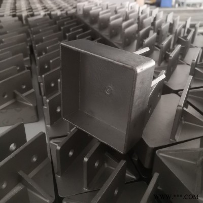 聯方60*60飛靶補強方管銜接座 競銘東威宇宙等電鍍設備 模具化標準化不銹鋼304