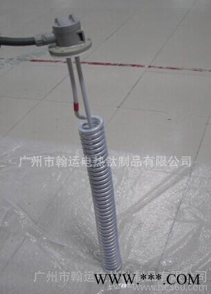 廣州翰運電鍍表面鍍銅酸性溶液傳熱防腐蝕設備特氟龍加溫管