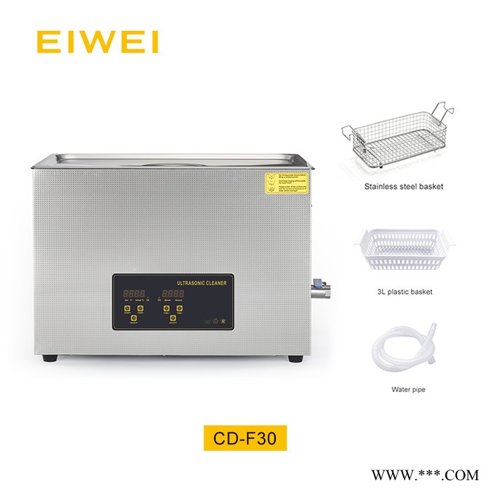 超聲波清洗器廠家EIWEI亦為CD-F30數顯大功率超聲波清洗機 汽車零部件發動機五金模具電鍍工業用清洗機