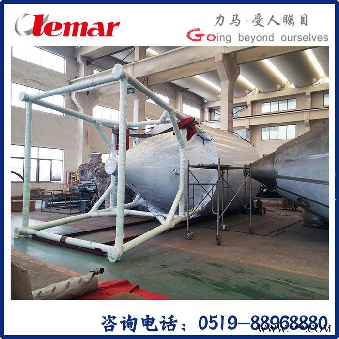 常州力馬-精密陶瓷離心式噴霧干燥線、LPG-750陶瓷粉噴干塔、氧化鋁噴霧塔式干燥機