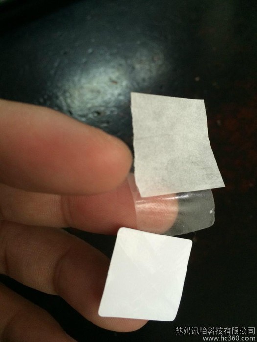 FASSON-72825亮白聚酯PET標簽55*45雙排直角3mm3mm2拼-鋁錠標簽
