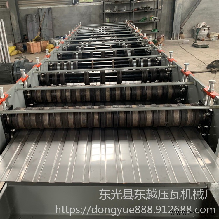 數控鋁板成型設備 東越壓瓦機 地暖管鋁板壓瓦機 鋁板壓瓦機設備